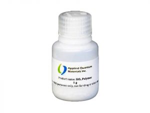 Chemicals & Photoresists Example image for Chemicals & Photoresists: A bottle of the photoresist H-SiOx from AQM.